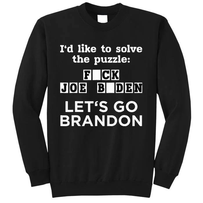 Lets Go Brandon US Solve The Puzzle Sweatshirt