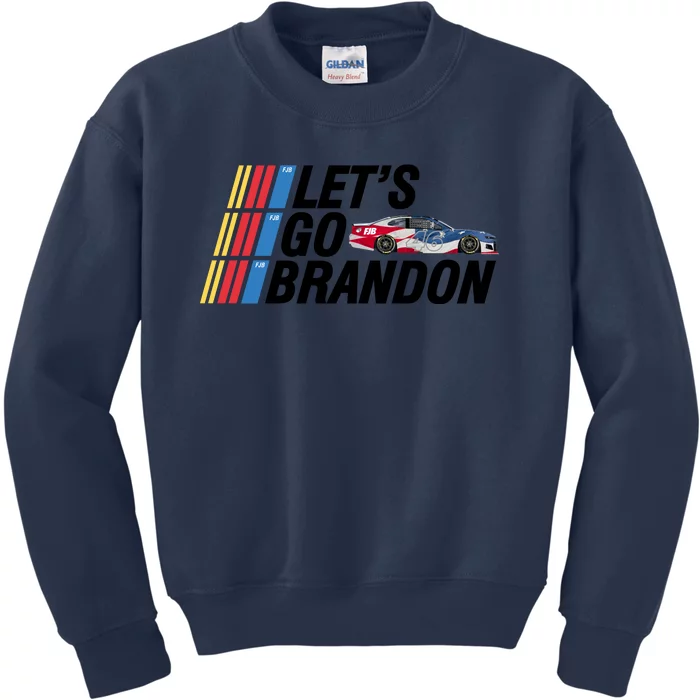 Let's Go Brandon Racing ORIGINAL Kids Sweatshirt