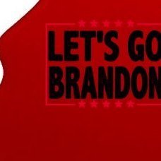Let's Go Brandon Boxed Logo FJB Biden Chant Tree Ornament
