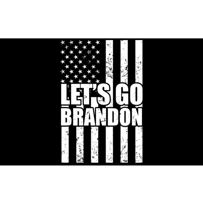 Let's Go Brandon Vintage American Flag Bumper Sticker