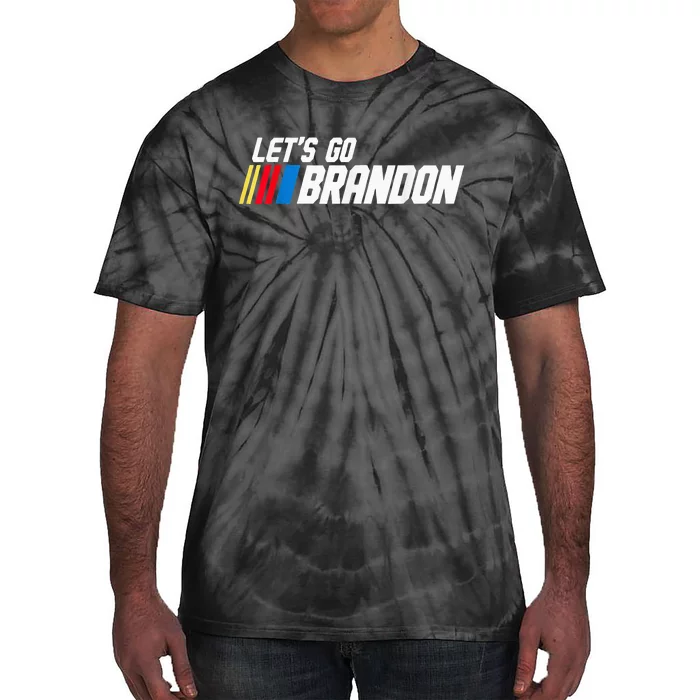 LetS Go Braden Brandon Us Flag Trendy Sarcastic Tie-Dye T-Shirt