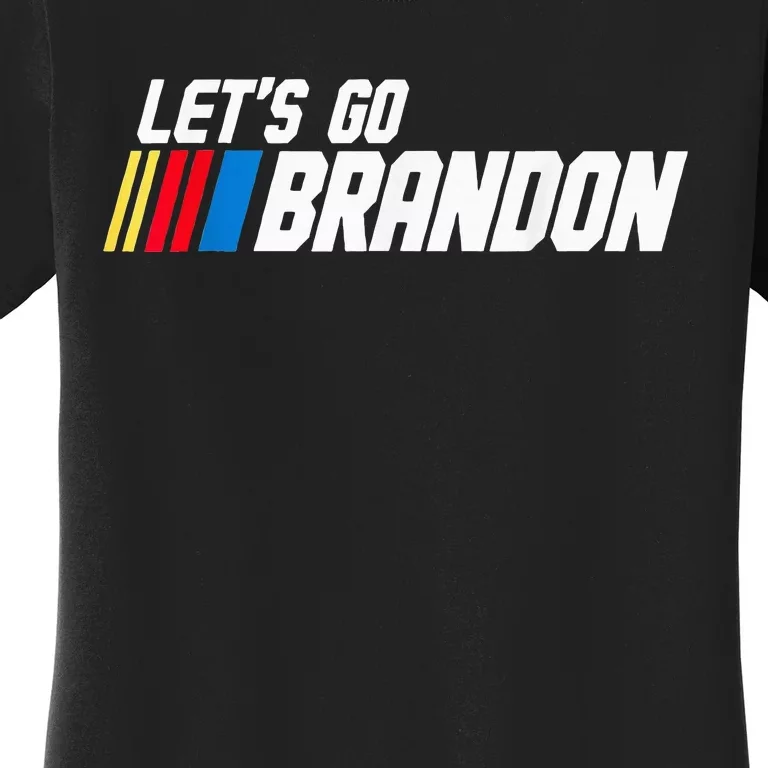 LetS Go Braden Brandon Us Flag Trendy Sarcastic Women's T-Shirt