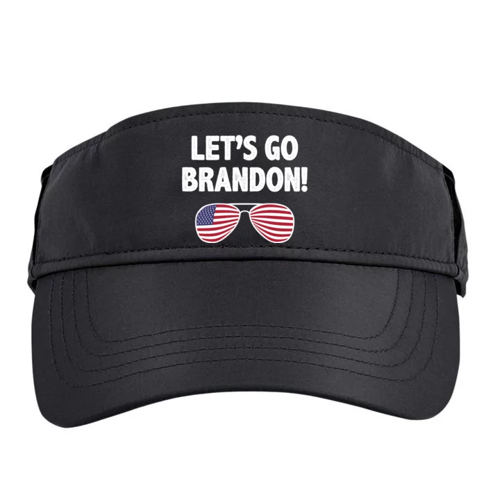 Let's Go Brandon Conservative F Biden Chant Adult Drive Performance Visor