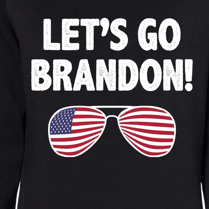 Let's Go Brandon Conservative F Biden Chant Womens California Wash Sweatshirt