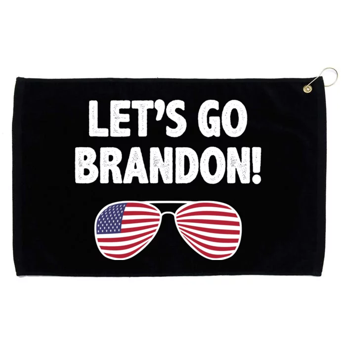 Let's Go Brandon Conservative F Biden Chant Grommeted Golf Towel