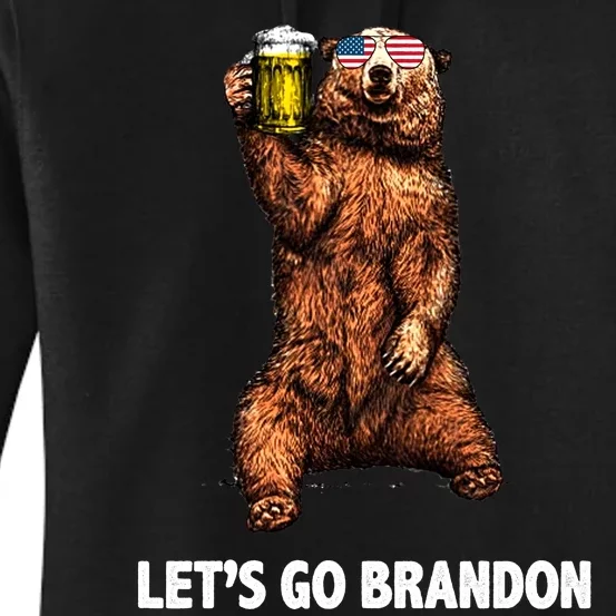 Let's Go Brandon Cheers American Bear Women's Pullover Hoodie