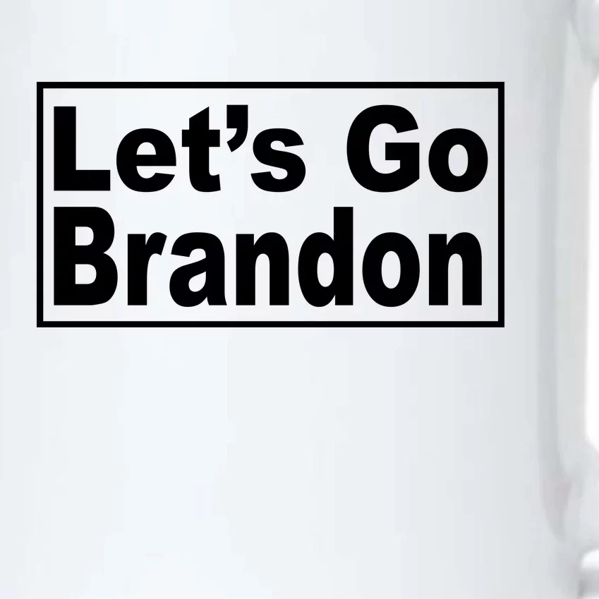 Let's Go Brandon Joe Biden Chant Black Color Changing Mug