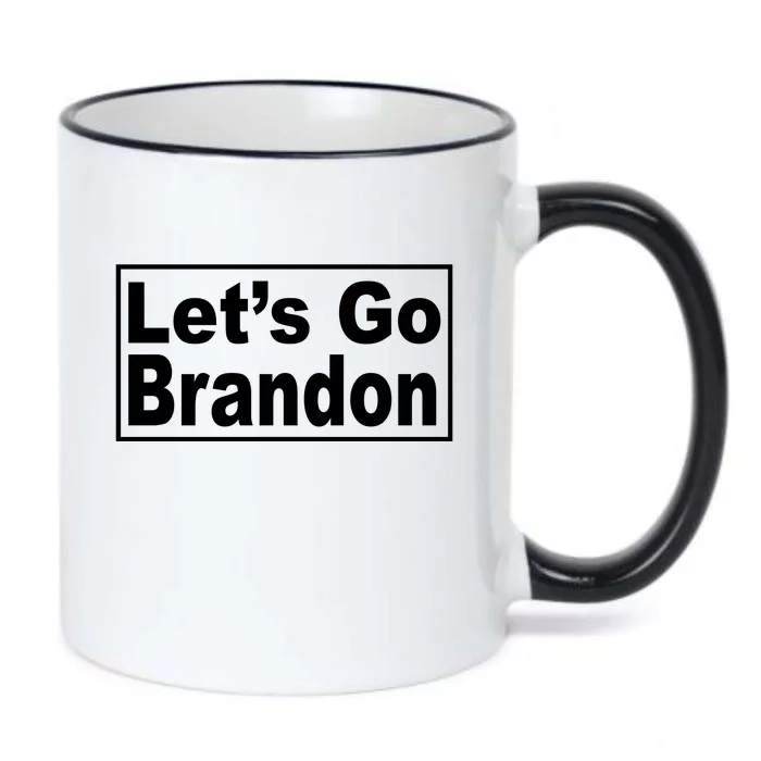 Let's Go Brandon Joe Biden Chant Black Color Changing Mug