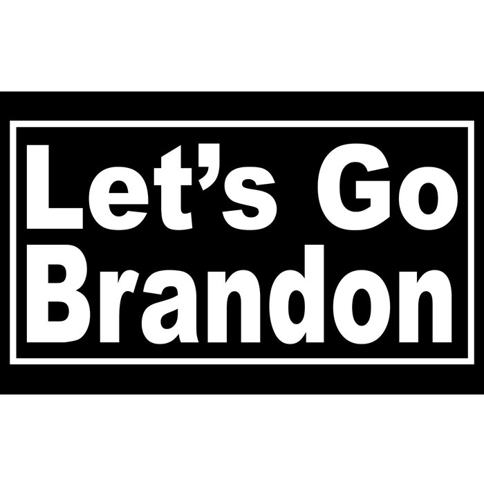 Let's Go Brandon Joe Biden Chant Bumper Sticker