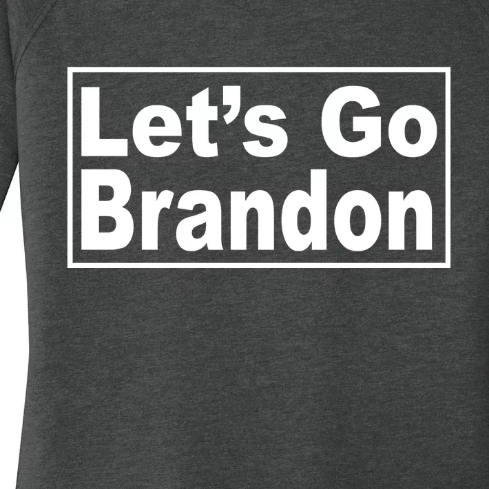 Let's Go Brandon Joe Biden Chant Women's Perfect Tri Tunic Long Sleeve Shirt