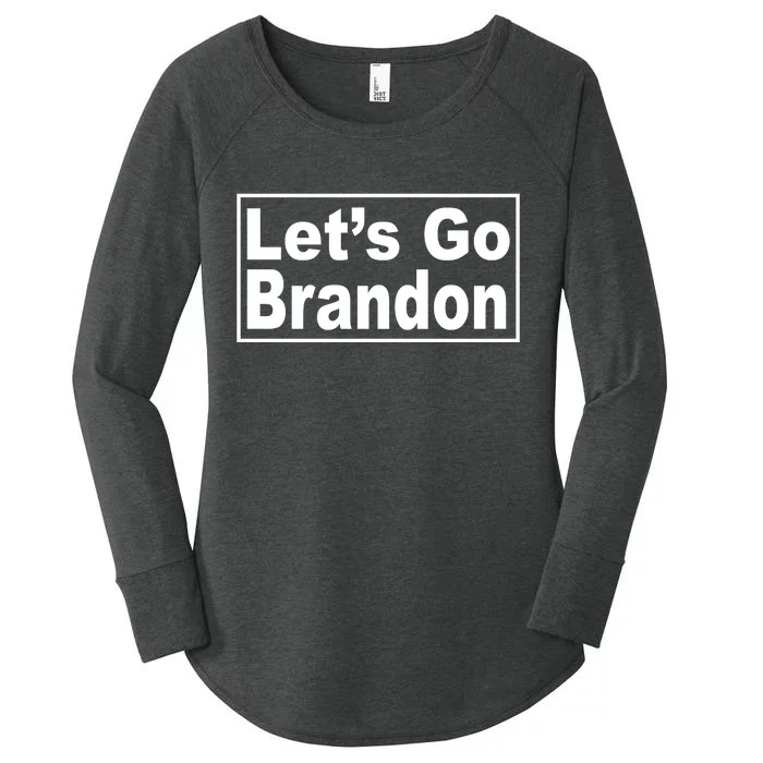 Let's Go Brandon Joe Biden Chant Women's Perfect Tri Tunic Long Sleeve Shirt