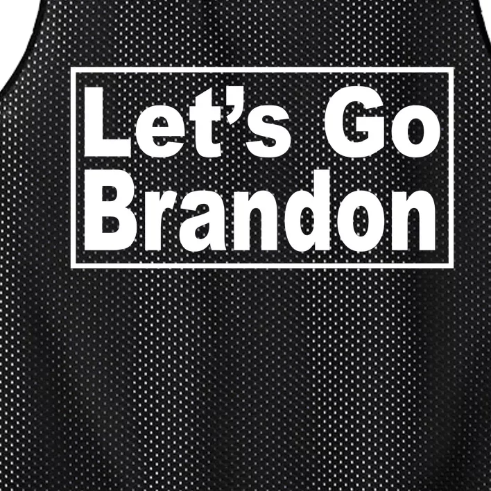 Let's Go Brandon Joe Biden Chant Mesh Reversible Basketball Jersey Tank