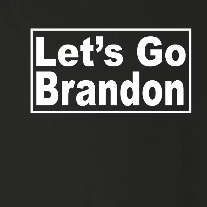 Let's Go Brandon Joe Biden Chant Toddler Long Sleeve Shirt