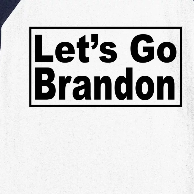 Let's Go Brandon Joe Biden Chant Baseball Sleeve Shirt