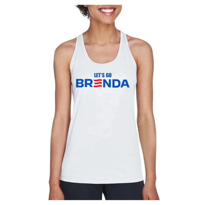 LetS Go Brenda Kamala 2024 Women's Racerback Tank