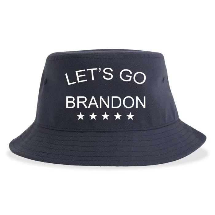 Let's Go Brandon Funny Joe Biden Sustainable Bucket Hat