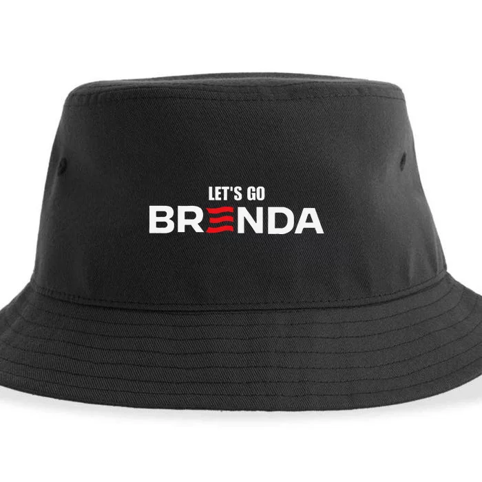 LetS Go Brenda Us Flag Sustainable Bucket Hat