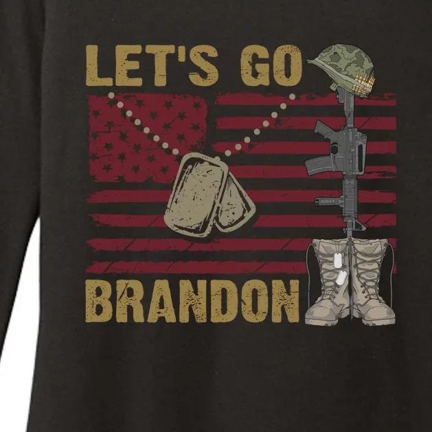 Let's Go Brandon Lets Go Brandon Lets Go Brandon Let's Go Brandon Womens CVC Long Sleeve Shirt