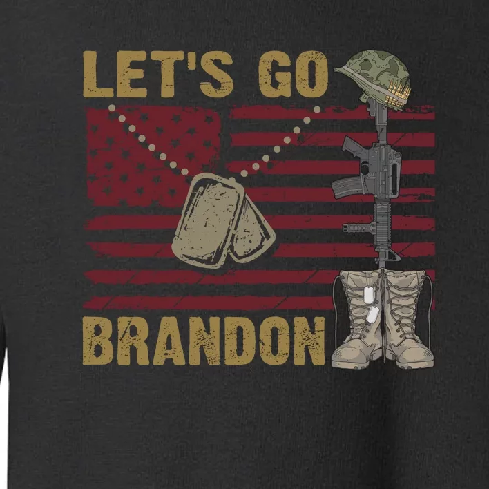 Let's Go Brandon Lets Go Brandon Lets Go Brandon Let's Go Brandon Toddler Sweatshirt