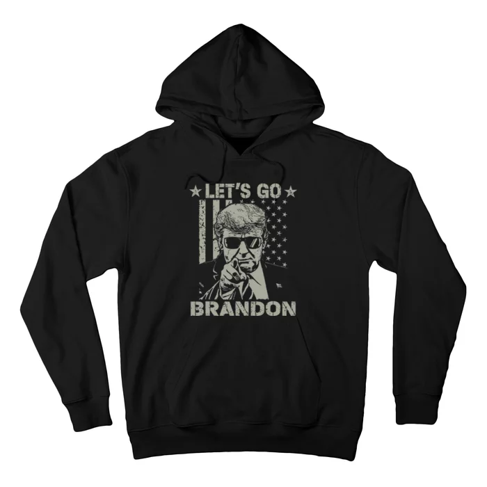 LetS Go Braden Brandon Us Flag Funny Trendy Sarcastic Hoodie