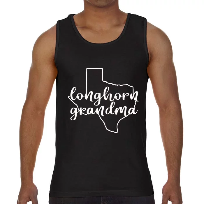 Longhorn Grandma Bella Comfort Colors® Tank Top