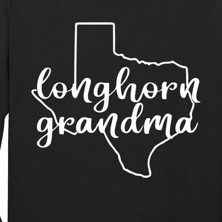 Longhorn Grandma Bella Tall Long Sleeve T-Shirt