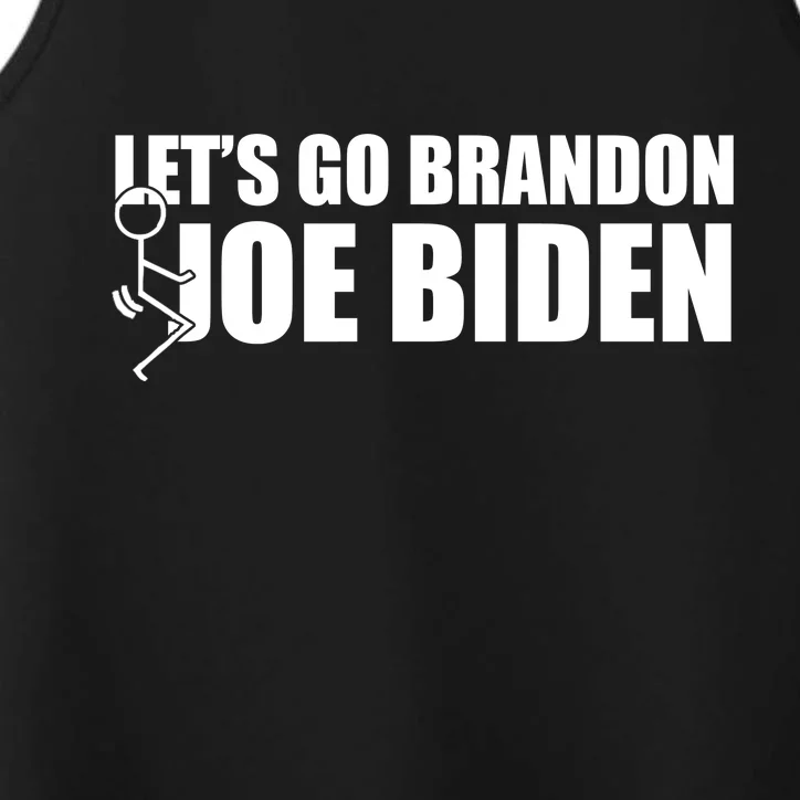 Let's Go Brandon F Joe Biden Funny Performance Tank