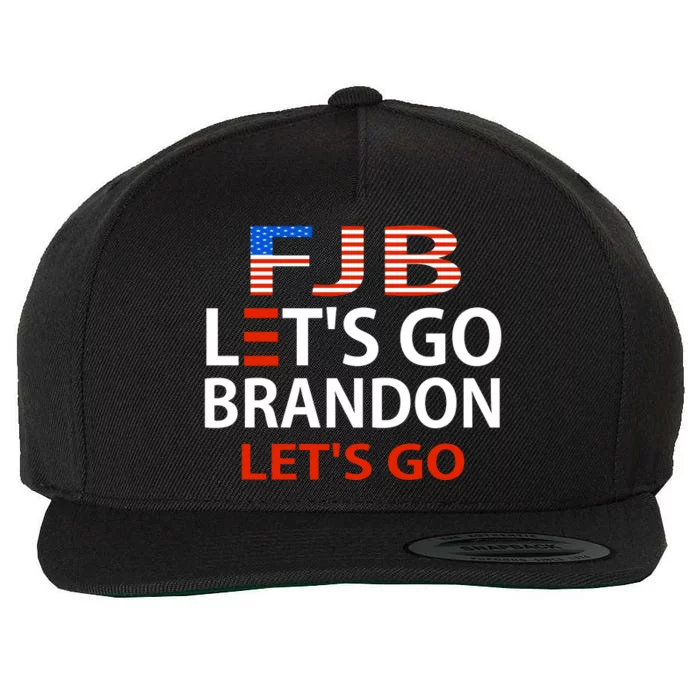 Let's Go Brandon Let's Go Wool Snapback Cap