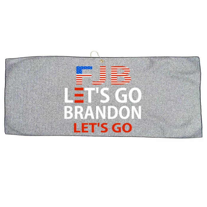 Let's Go Brandon Let's Go Large Microfiber Waffle Golf Towel