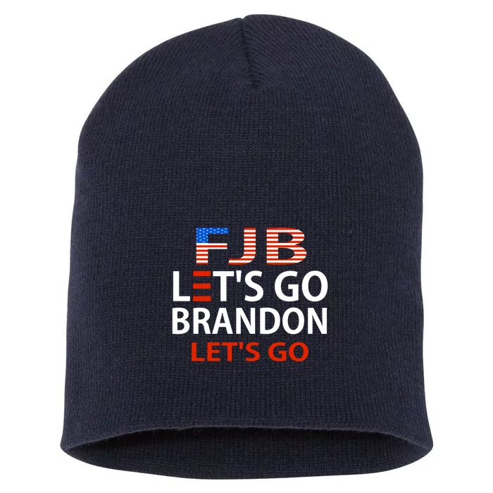 Let's Go Brandon Let's Go Short Acrylic Beanie