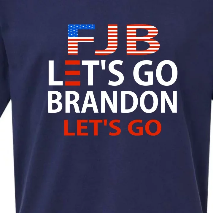 Let's Go Brandon Let's Go Sueded Cloud Jersey T-Shirt