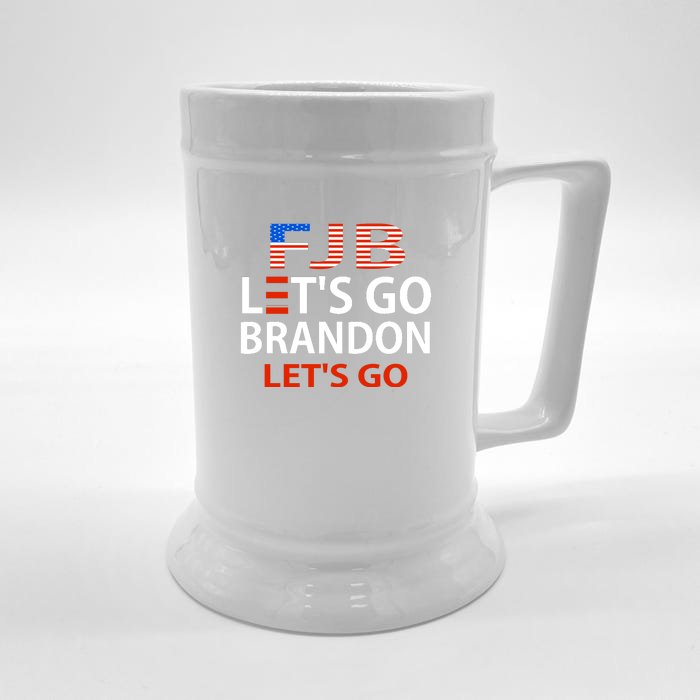 Let's Go Brandon Let's Go Front & Back Beer Stein