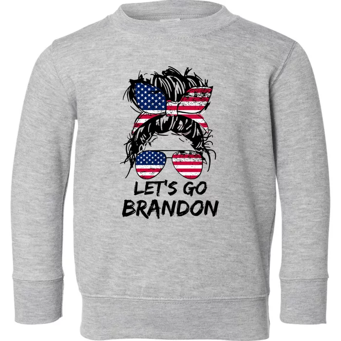 Lets Go Brandon Lets Go Brandon Tees Meaningful Gift Toddler Sweatshirt