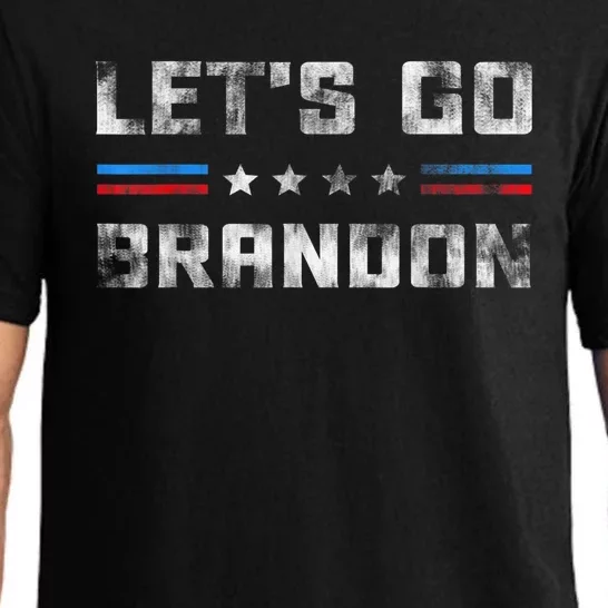 Let’s Go Brandon Conservative US Flag Gifts Pajama Set