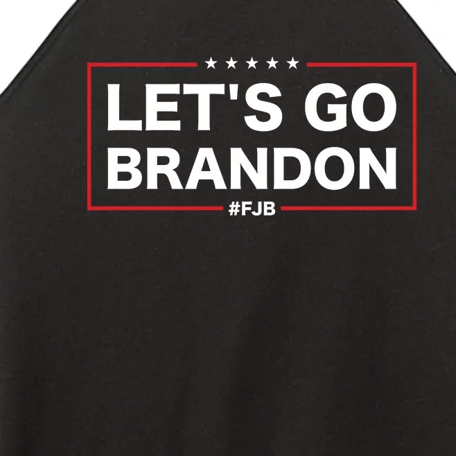 Lets Go Brandon | FJB | Fuck Joe Biden Women’s Perfect Tri Rocker Tank