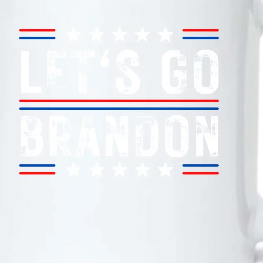 Lets Go Brandon Funny Trendy Sarcastic Lets Go Brandon Black Color Changing Mug