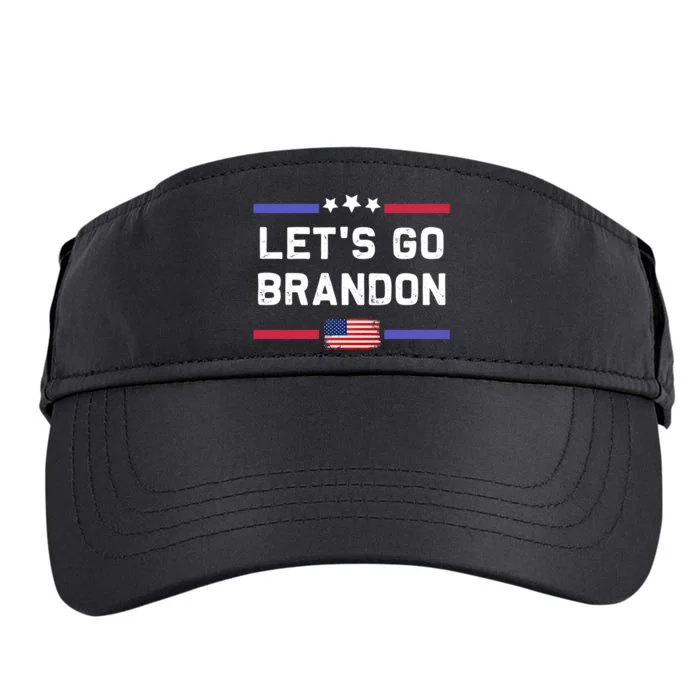 Lets Go Brandon Funny Trendy Sarcastic Lets Go Brandon Adult Drive Performance Visor