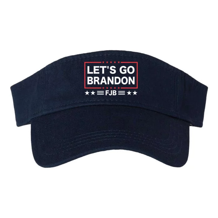 Lets Go Brandon | FJB | Fuck Joe Biden Valucap Bio-Washed Visor