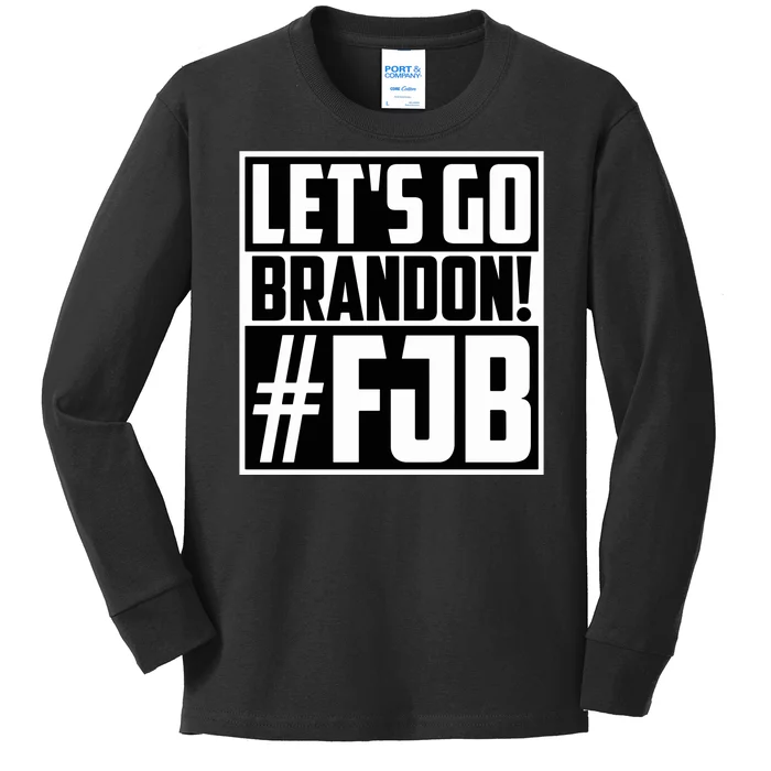 Lets Go Brandon Funny Meme Lets Go Brandon Funny Meme Kids Long Sleeve Shirt