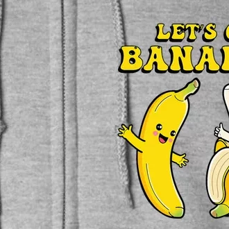 LetS Go Bananas Full Zip Hoodie