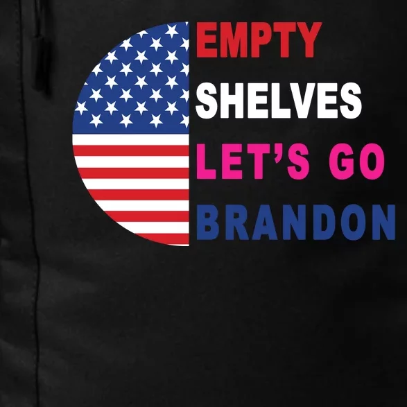 Lets Go Brandon Meme Classic American Flag Half Circle Daily Commute Backpack