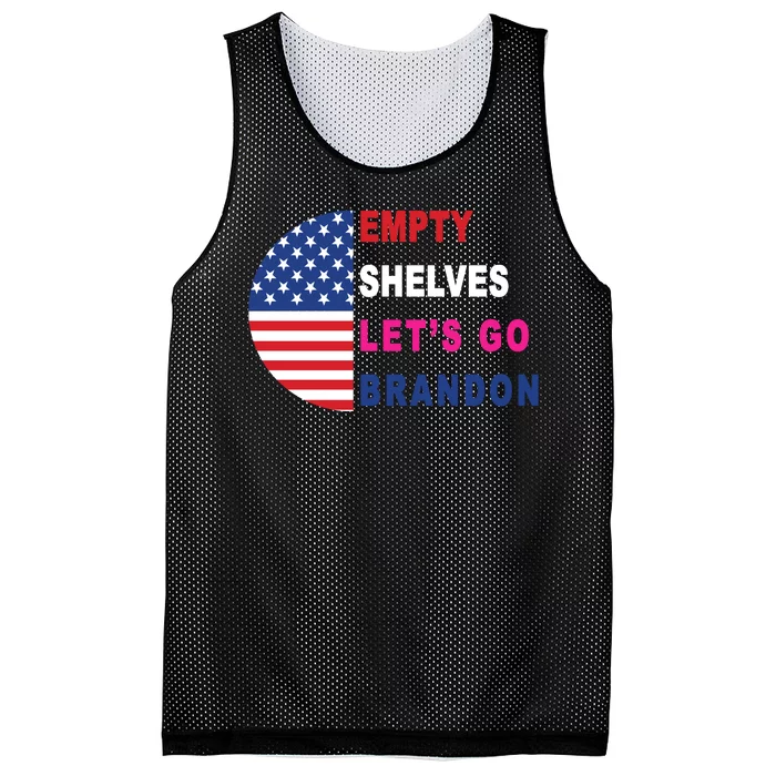 Lets Go Brandon Meme Classic American Flag Half Circle Mesh Reversible Basketball Jersey Tank