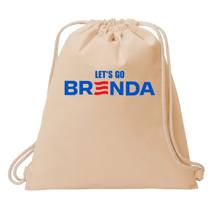 LetS Go Brenda Kamala 2024 Drawstring Bag