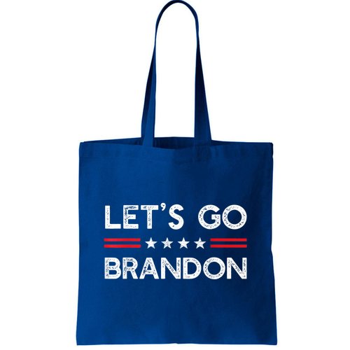 Let’s Go Brandon Conservative US Flag Gift Tote Bag