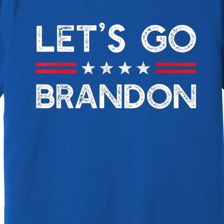Let’s Go Brandon Conservative US Flag Gift Premium T-Shirt