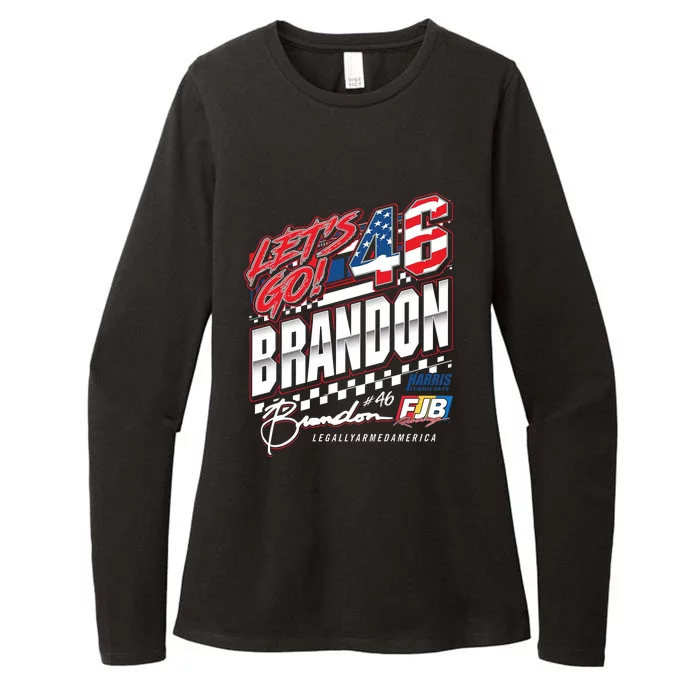 Let’s Go Brandon 46 FJB Racing Womens CVC Long Sleeve Shirt