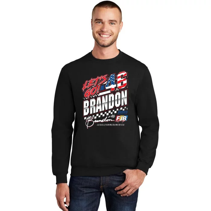 Let’s Go Brandon 46 FJB Racing Tall Sweatshirt