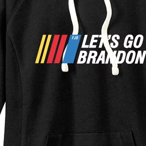 Let's Go Brandon Gear Front & Back Women's Fleece Hoodie