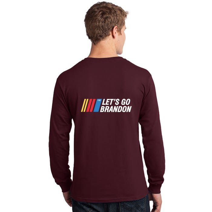 Let's Go Brandon Gear Front & Back Tall Long Sleeve T-Shirt