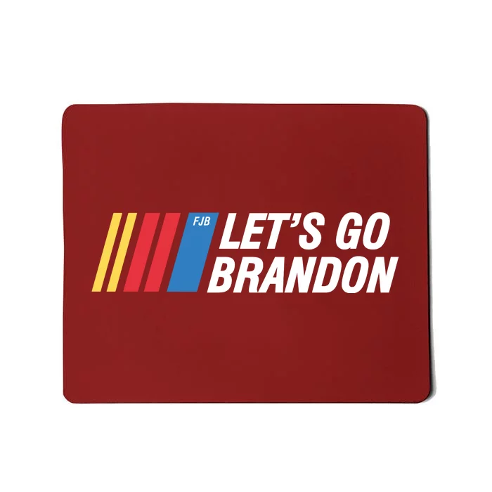 Let's Go Brandon Gear Front & Back Mousepad